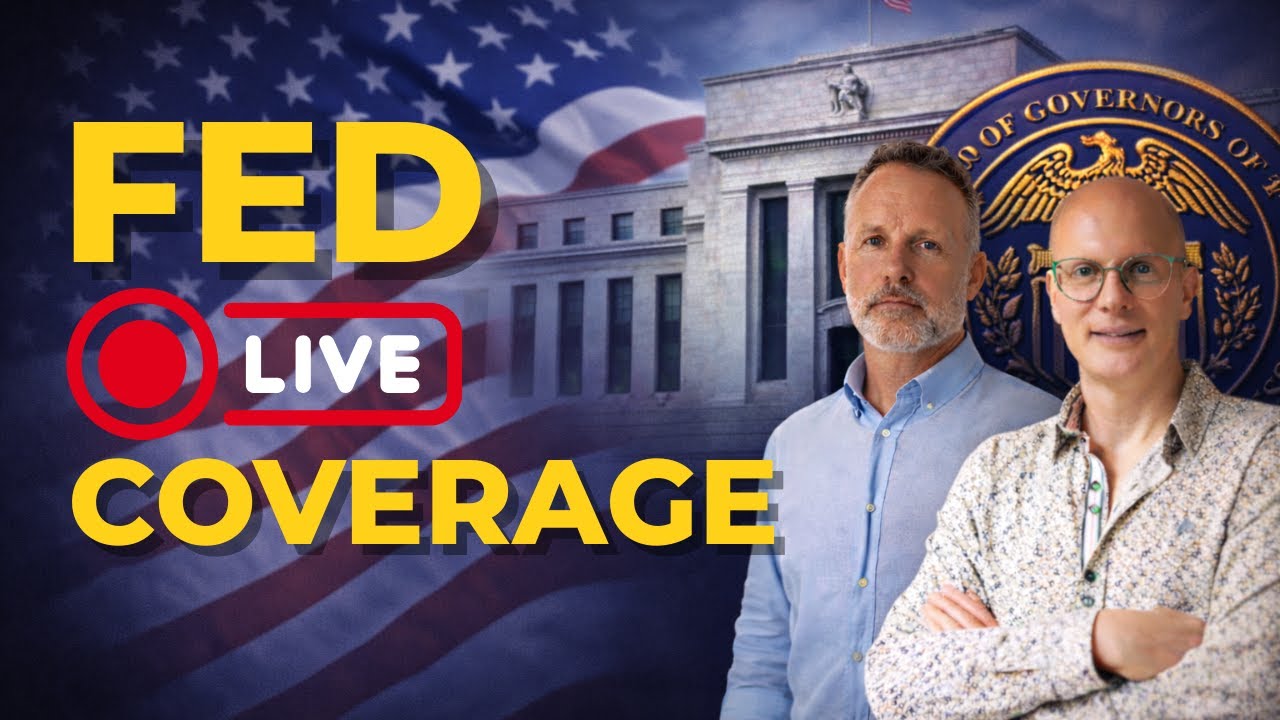 🔴LIVE: FOMC Rate Decision & Powell Press Conference Coverage