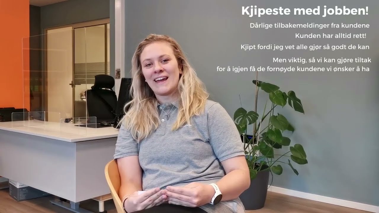 Video til yrkesmesse - leder kundedialog