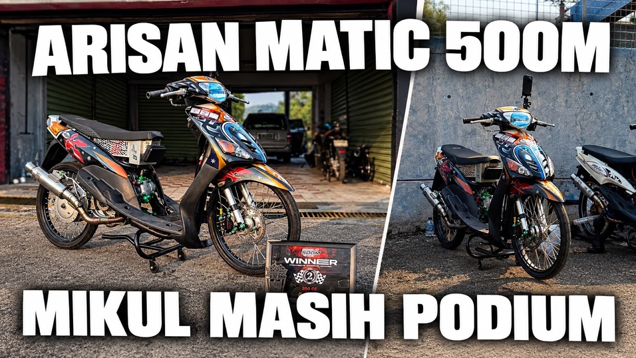 EVENT DRAG PERTAMA, MASIH ADA CINTA NYA😍🔥- ARISAN MATIC 500M