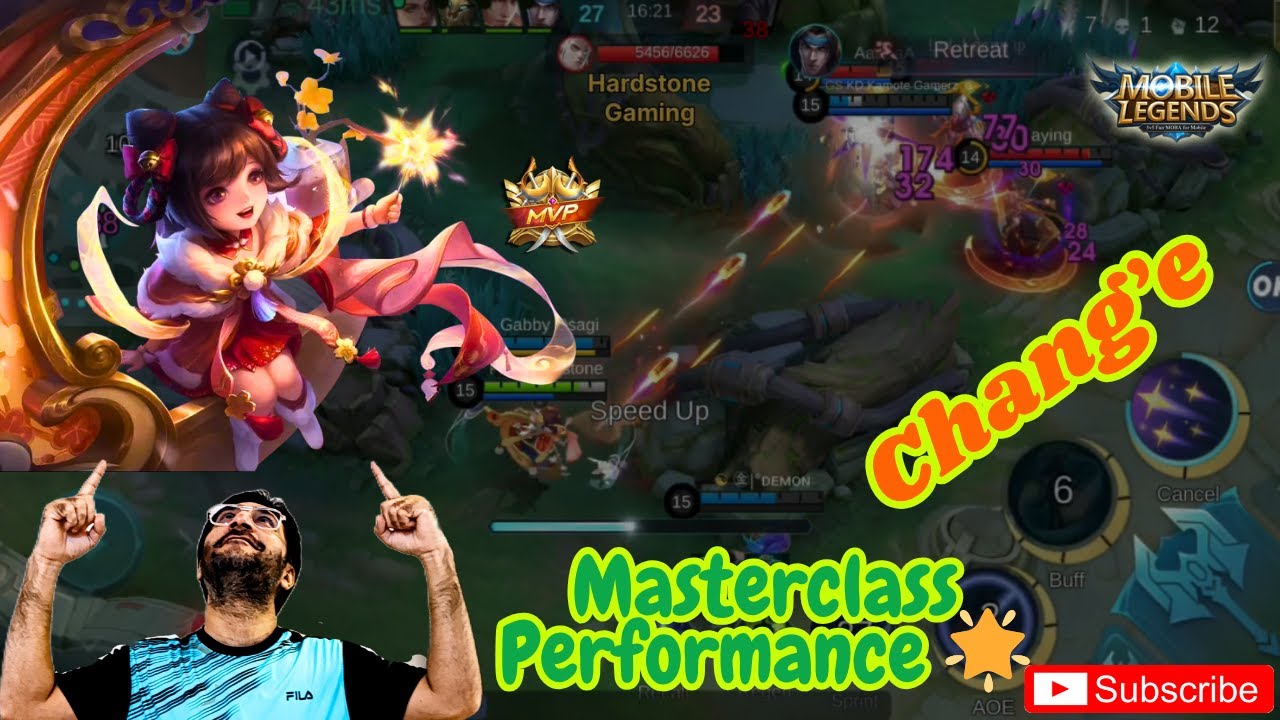 Chang’e MVP – Masterclass Mage Play & Legendary Damage! 🔥🌙 MLBB | Mobile Legends #hardstonegaming