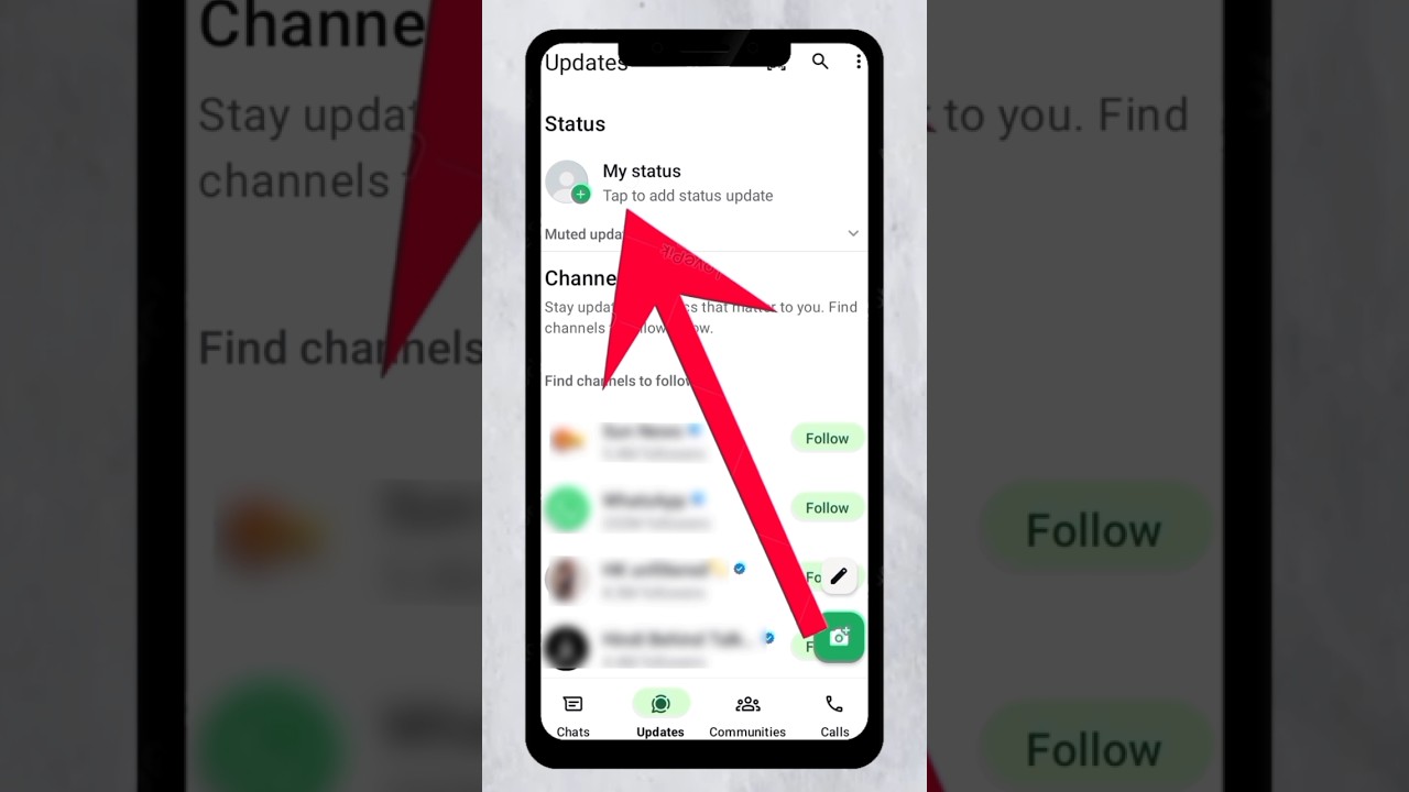 Whatsapp par status kaise lagate hain 😱 How to put status on whatsapp 2025 | #shorts