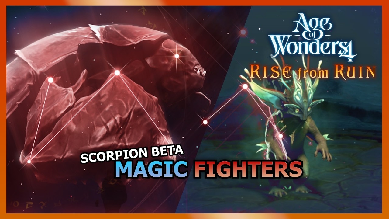 The New Unit Type Unlocks Interesting Combos - Age of Wonders Scorpion Update Beta