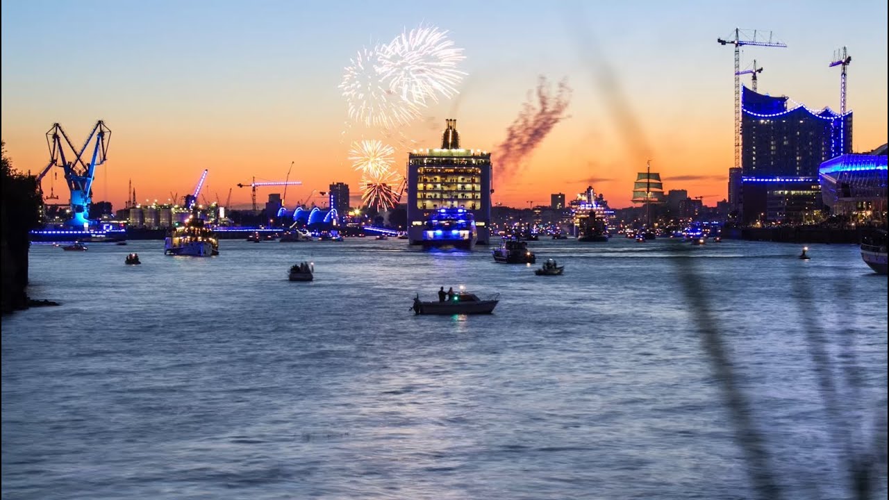 Hamburg Alsterwasser (Timelapse)