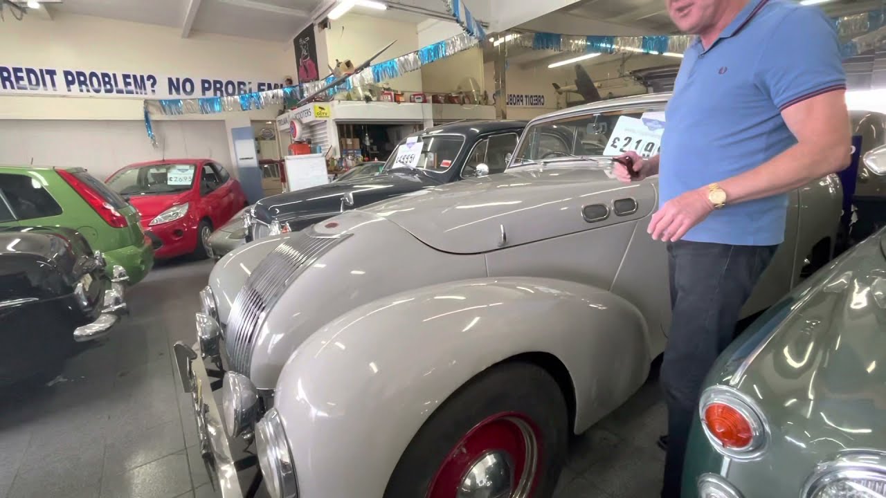 Super Rare 1949 Allard P1 V8!