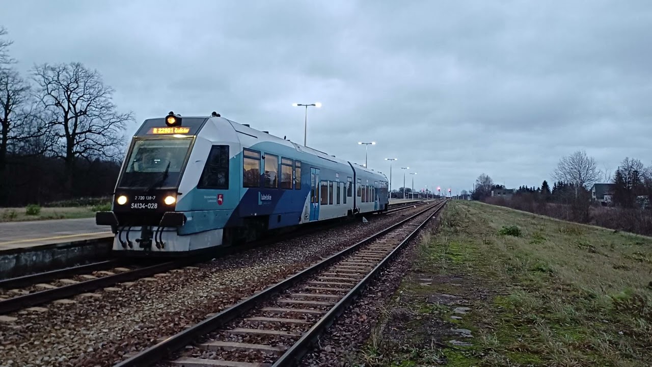 SA134-028 PR-R z Lublina Głównego do Łukowa Łapiguza