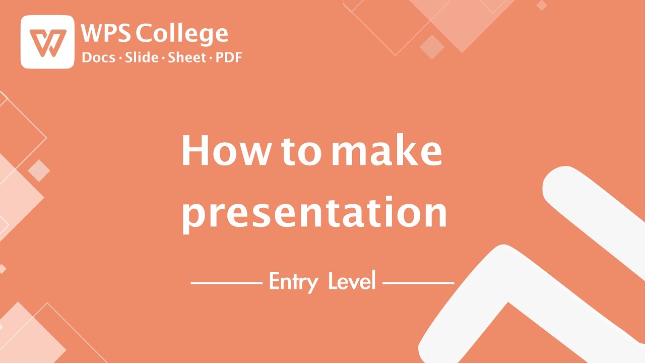 [WPS Office] PPT 1.2: Как создать презентацию с помощью WPS Presentation [Учебное пособие]