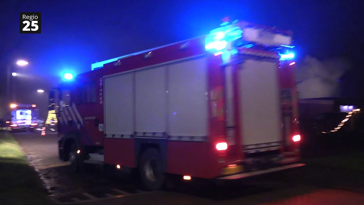 Flevoland - Oud en nieuw relatief rustig, wel meerdere brandjes