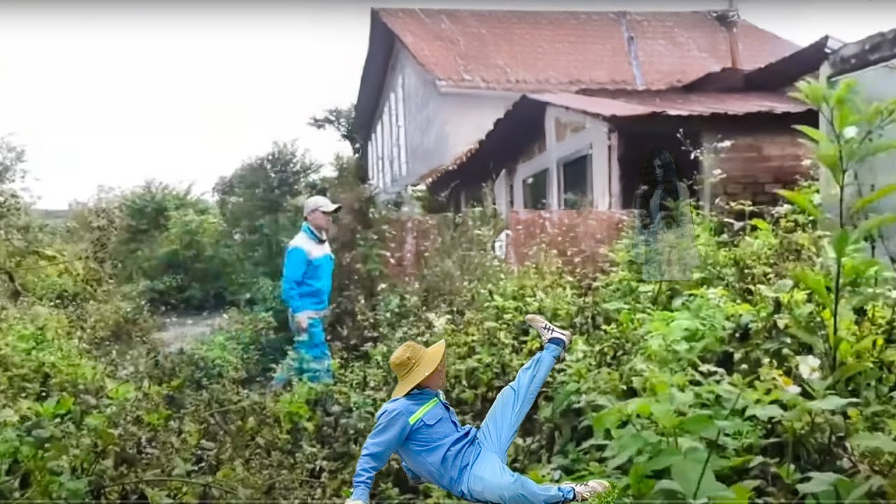 Horrifying Discovery of a Skeleton While Cleaning an Abandoned House! Who is That White Shadow?