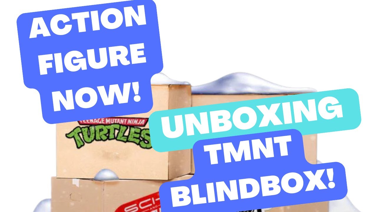 I DID A THING! NECA TMNT BLIND BOX UNBOXING