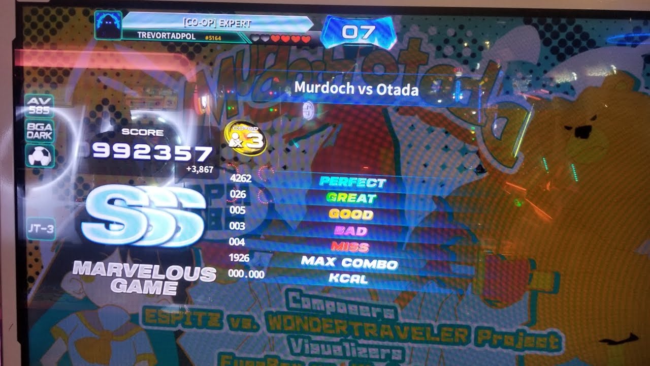 Pump It Up - Murdoch vs Otada CO-OP (x3) 992 SSS
