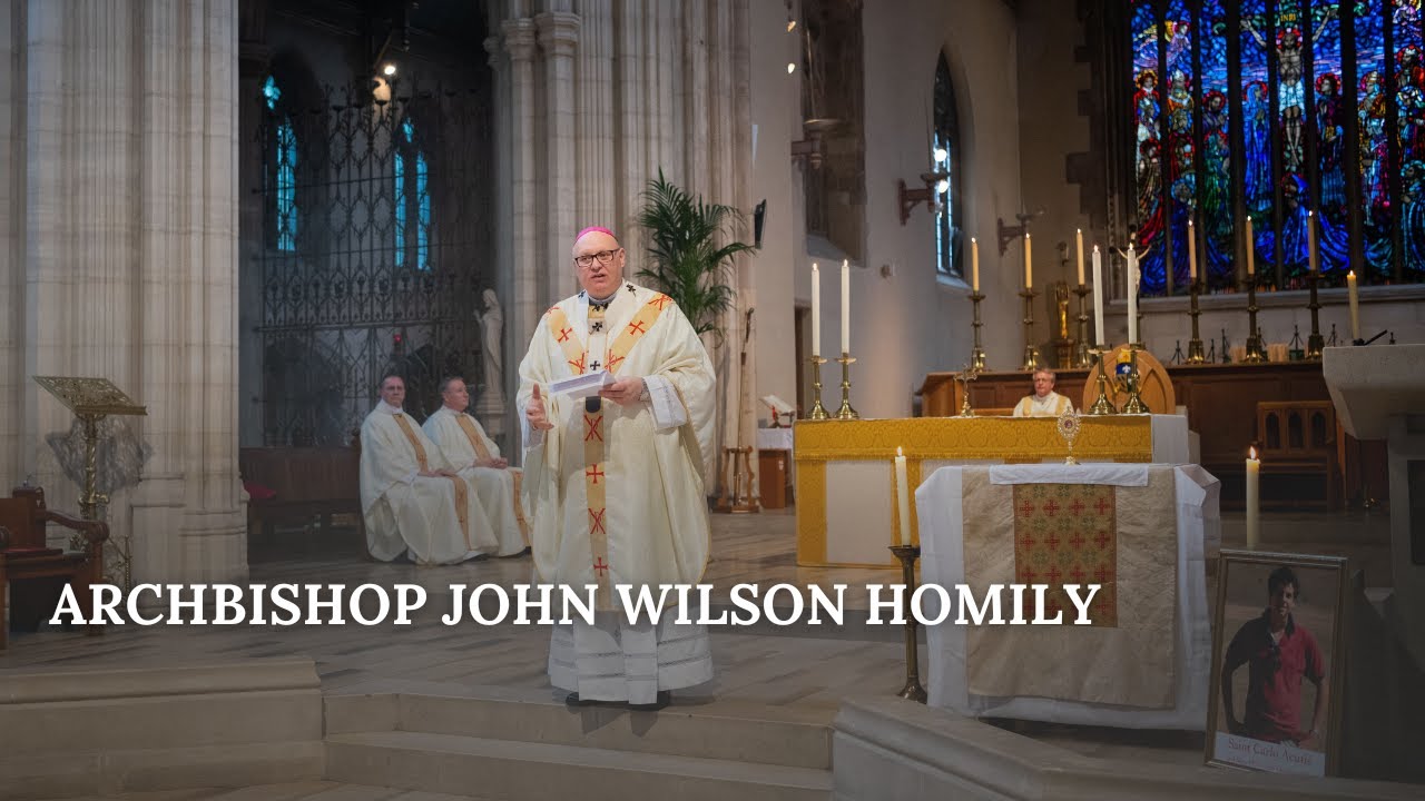 Archbishop John Wilson's homily on the Solemnity of the Most Sacred Heart of Jesus
