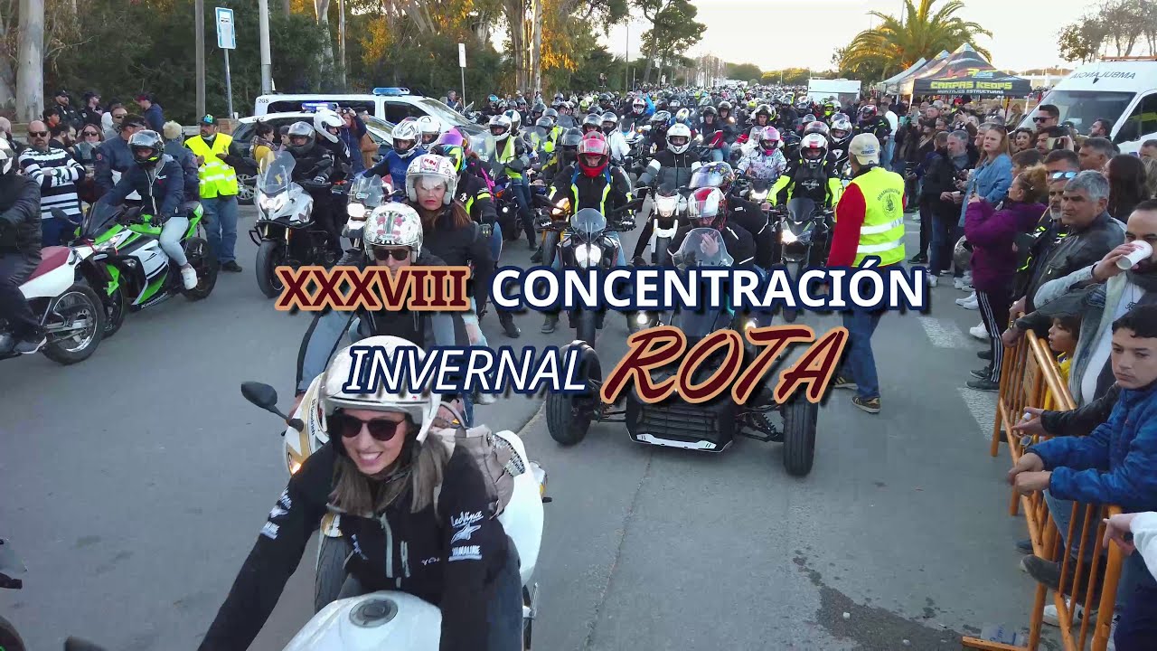 💥 XXXVIII Concentración motera de Rota 💥 2023 [4K]