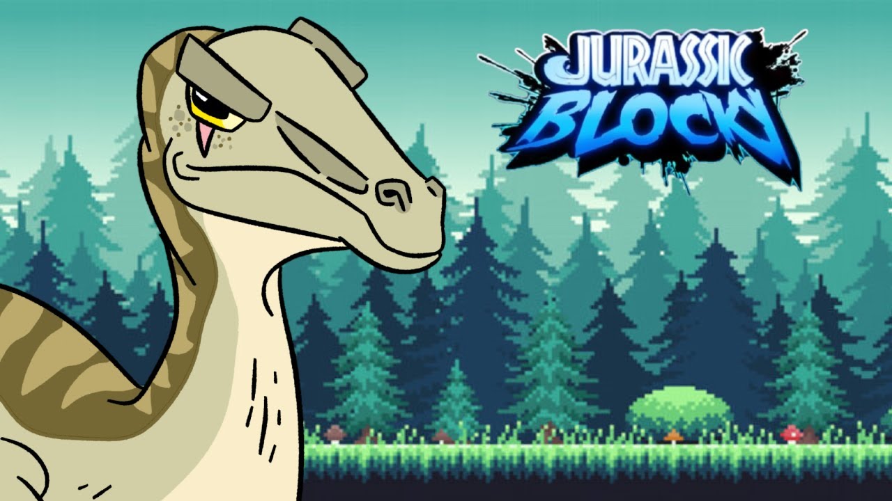 GALLIMIMUS VS TEAMERS / JURASSIC BLOCKY (ROBLOX)