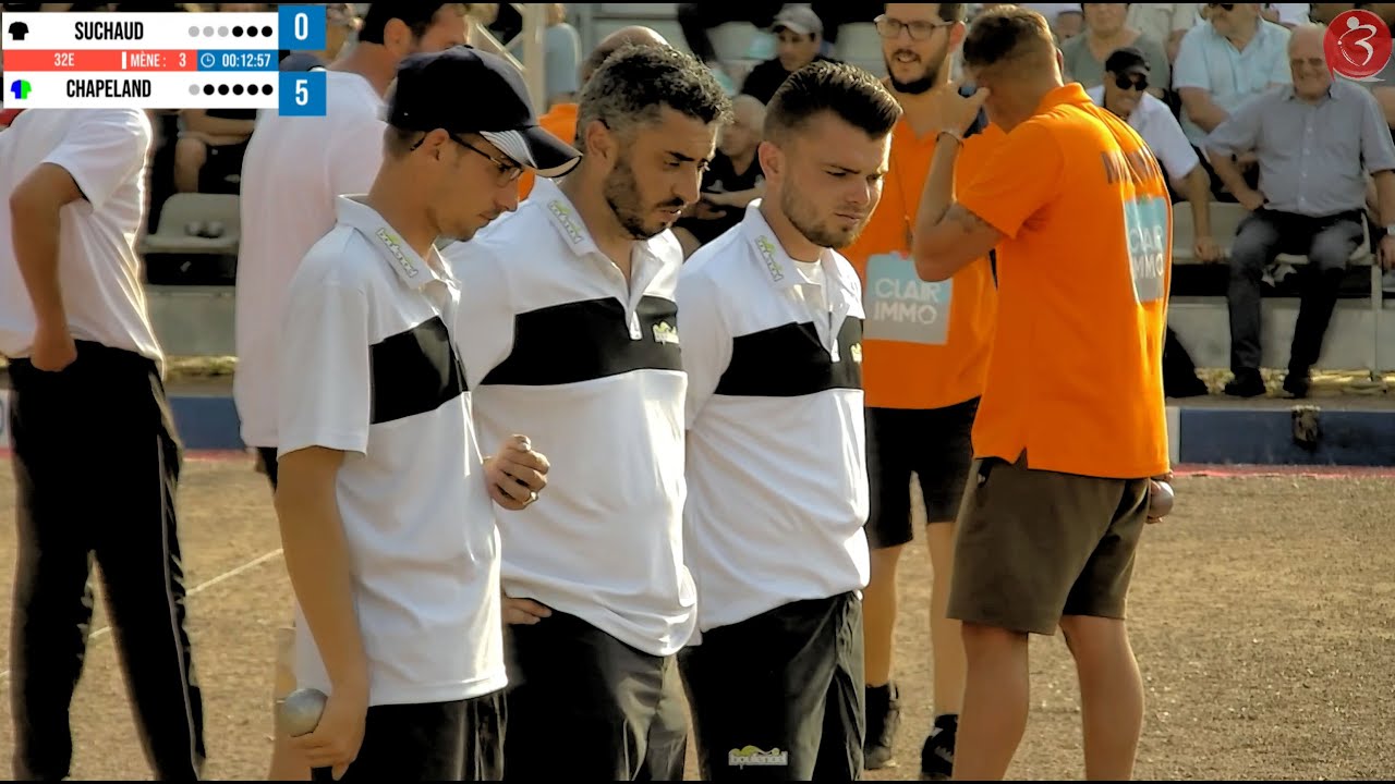 32e passionnant 👍 SUCHAUD vs CHAPELAND : Supranational à pétanque d'Andrézieux-Bouthéon 2022