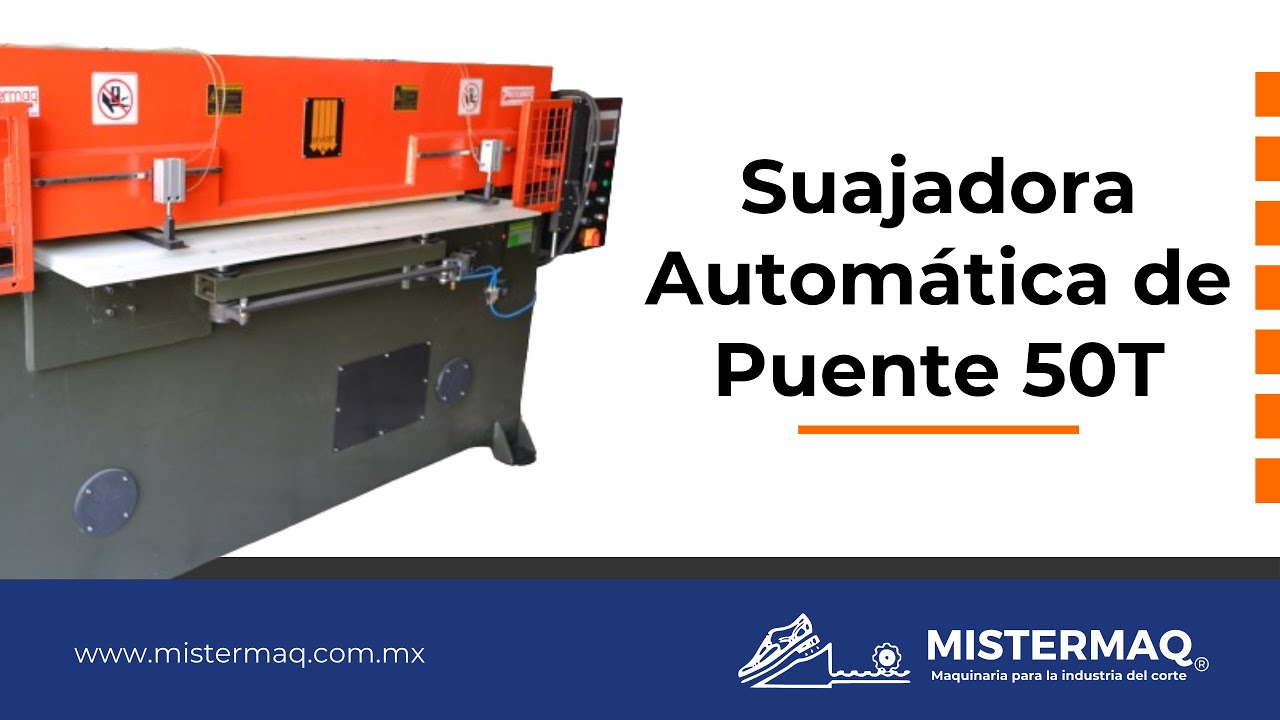 SUAJADORA AUTOMÁTICA DE PUENTE 50T | MISTERMAQ