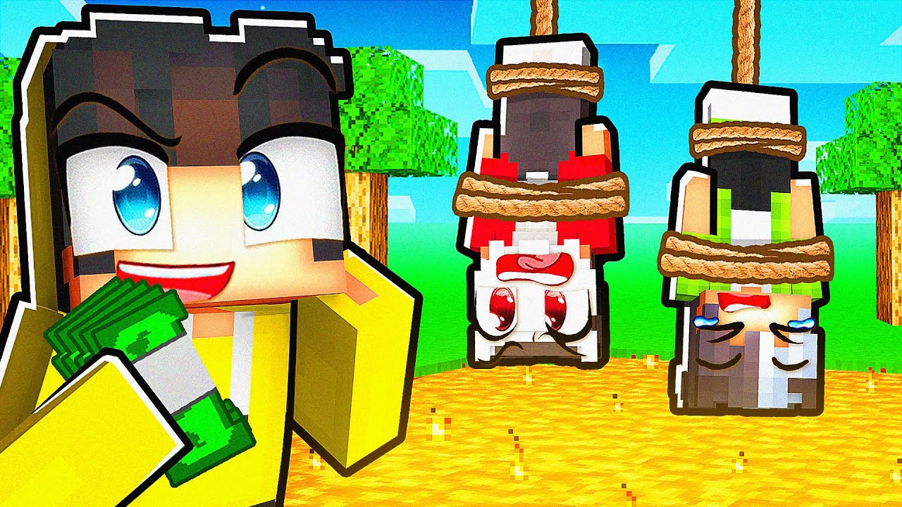 Minecraft'ta Arkadaşlarıma İŞKENCE Yaparak ZENGİN Oldum! 😱
