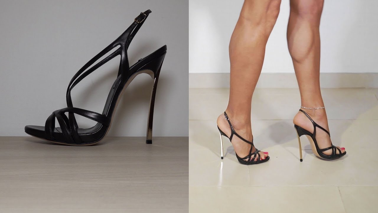 Casadei Very Rare Black Sandals