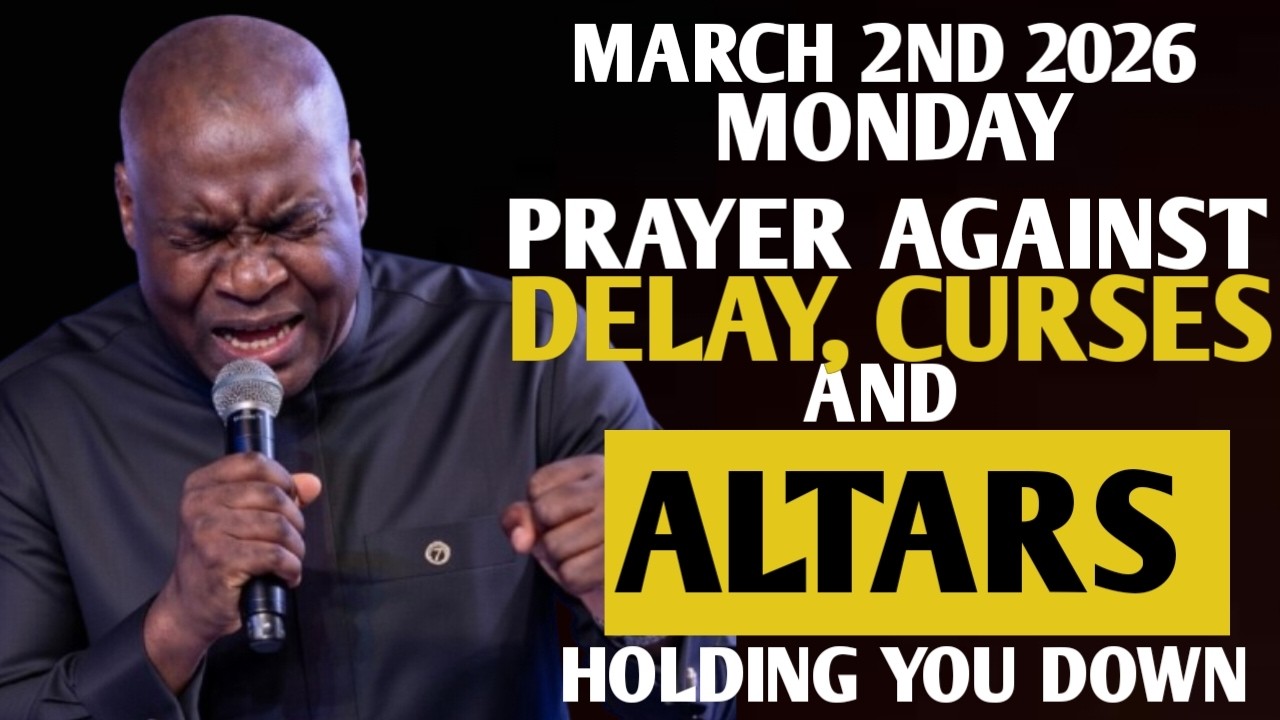 {Monday, March 2nd 2026} Destroy Altars Stagnation & Spirit of delay | Apostle Joshua Selman
