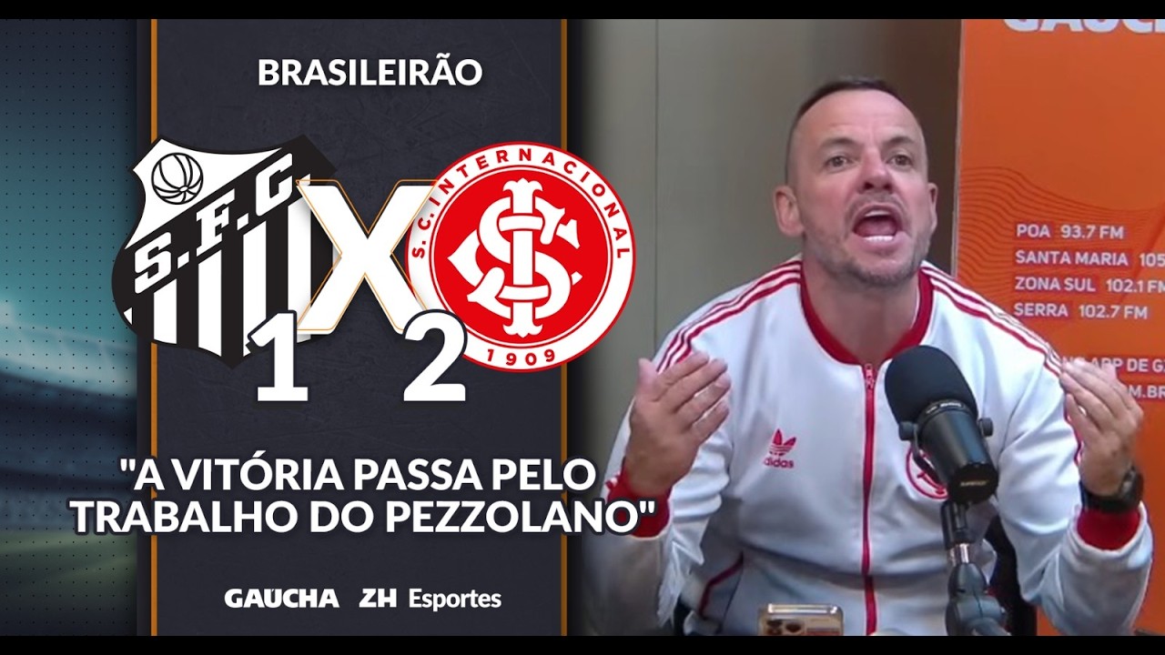DESTAQUES DA VITÓRIA DO INTER NA VILA BELMIRO | OPINIÃO DO VAGUINHA | SANTOS 1x2 INTER | 18/03/2026