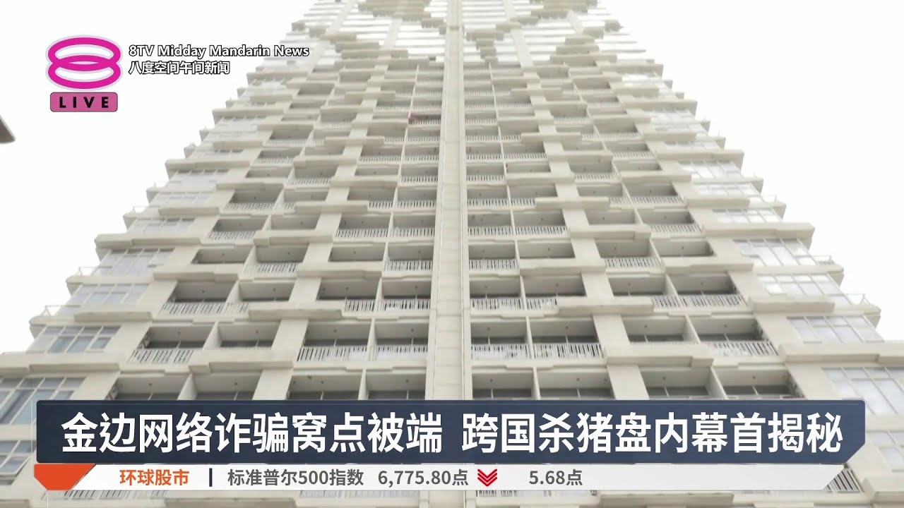 金边网络诈骗窝点被端 跨国杀猪盘内幕首揭秘【2026.03.12 八度空间午间新闻】