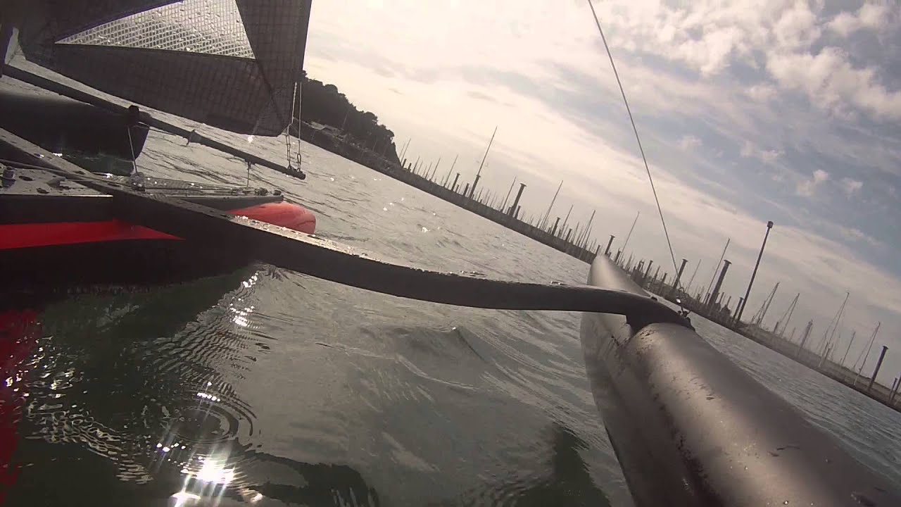 Onboard Trimaran RC Volans (St Malo)