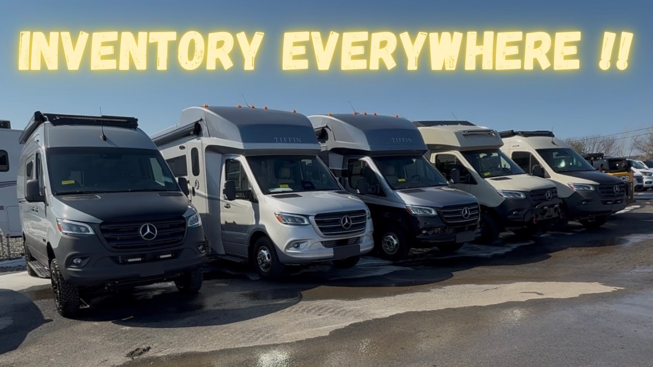 Обновление ассортимента фургонов класса Adventure Van, Class B и Class C!! У нас повсюду фургоны ...