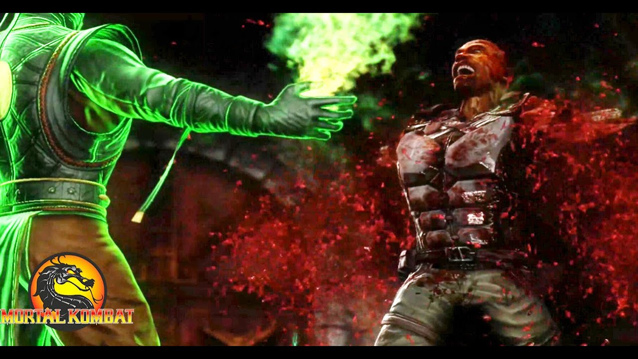 Ermac Rips Jax's Arms Off - MORTAL KOMBAT 9 Cutscene (MK 9 Jak Loses His Arm Cinematic)