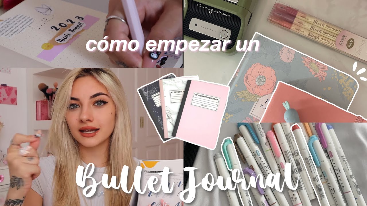 🌸c&oacute;mo empezar un Bullet Journal 📓 ✍🏻//{scrapbook, lettering, inspo&hellip;}