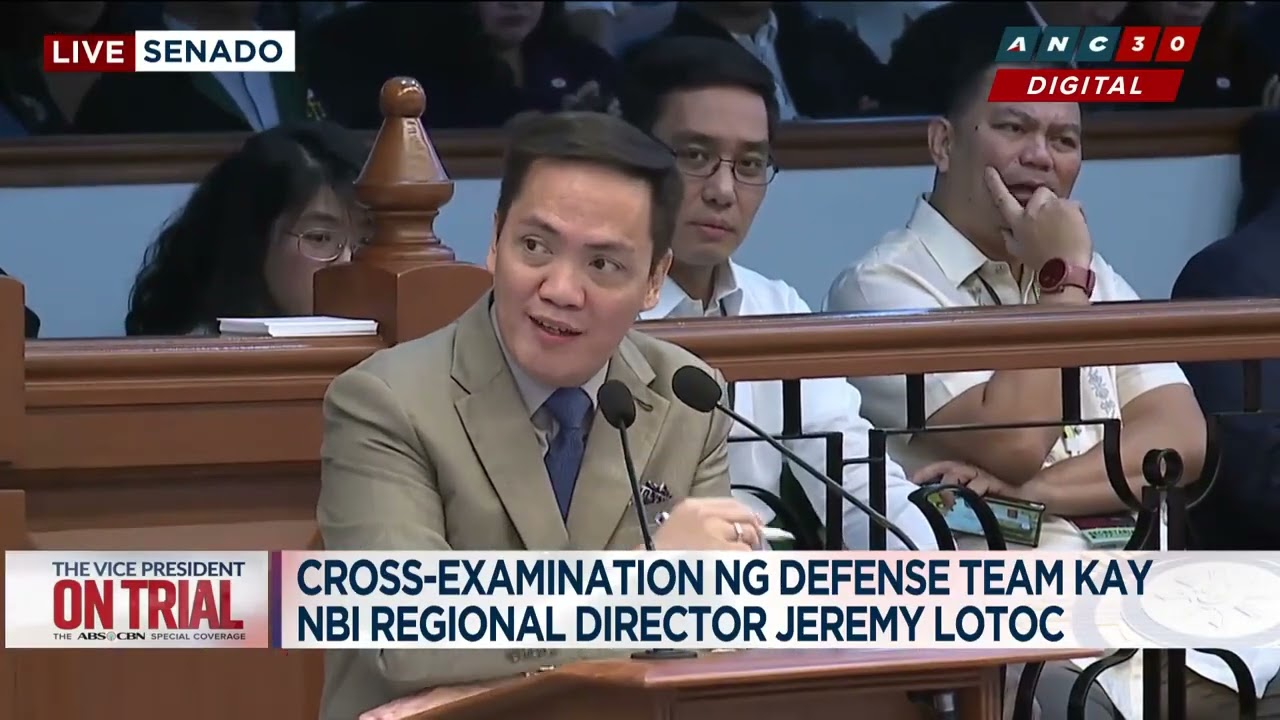 Ligutan objects to defense questioning: Lotoc 'incompetent' to confirm truthfulness of VP statements