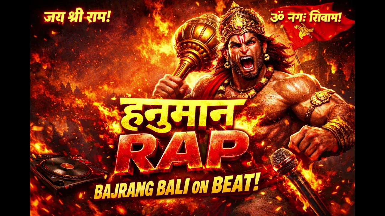 हनुमान RAP 🔥 | Bajrang Bali On Beat | Most Powerful Hanuman Song 2026
