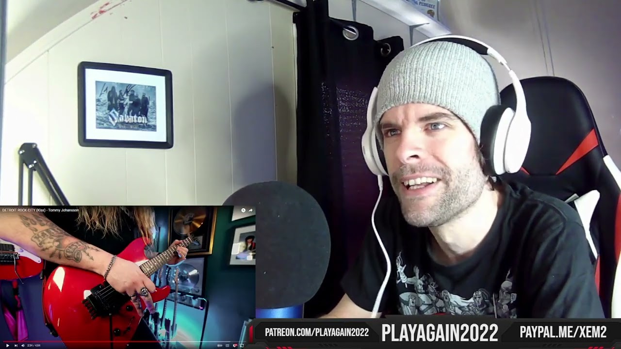 Tommy Johansson - Detroit Rock City (KISS) (First Time Reaction)