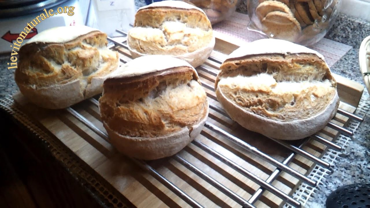 Pane con Lievito Madre e Farina di Farro.