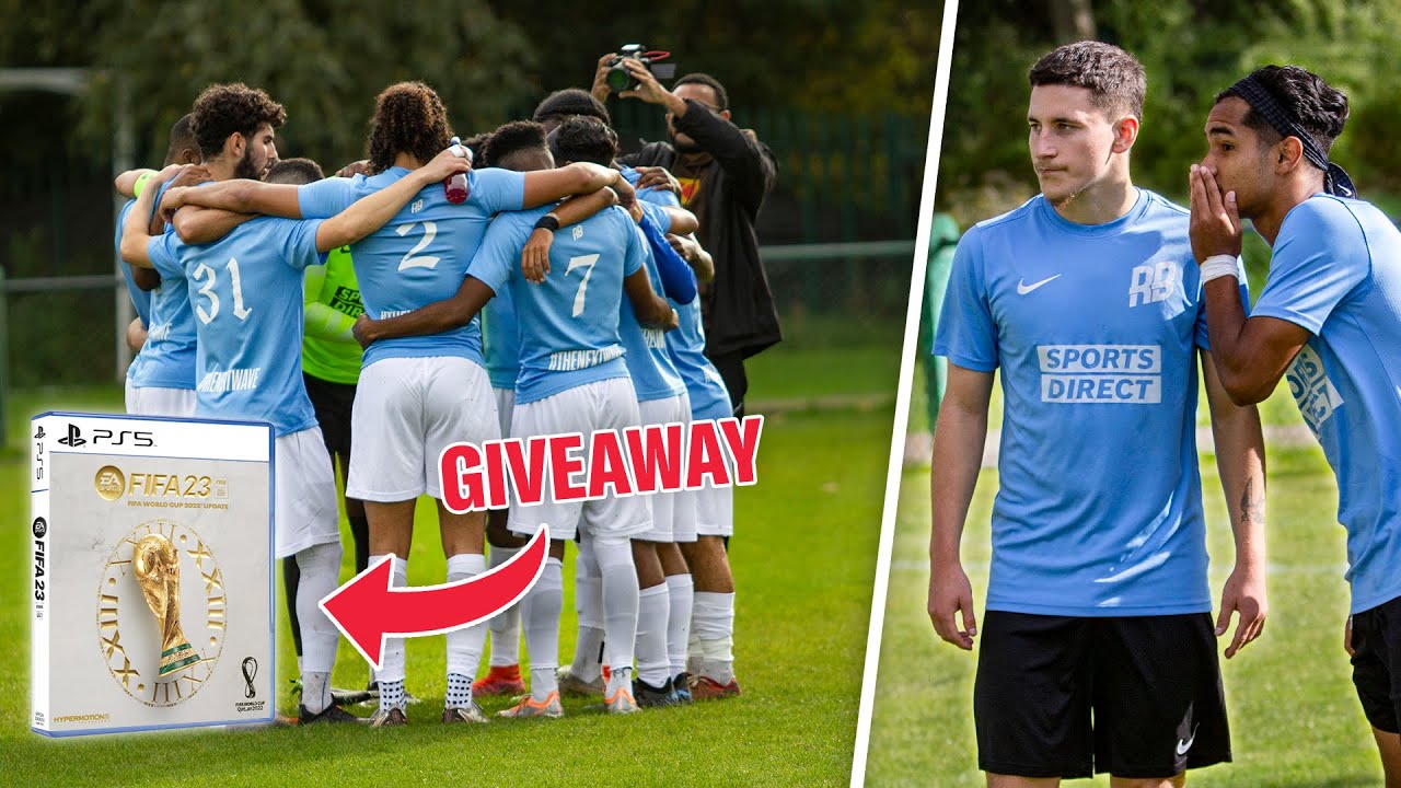 TIME FOR REVENGE 🤩 FIFA 23 GIVEAWAY 👌 | Rising Ballers vs CB Hounslow | Unsigned Ep 104
