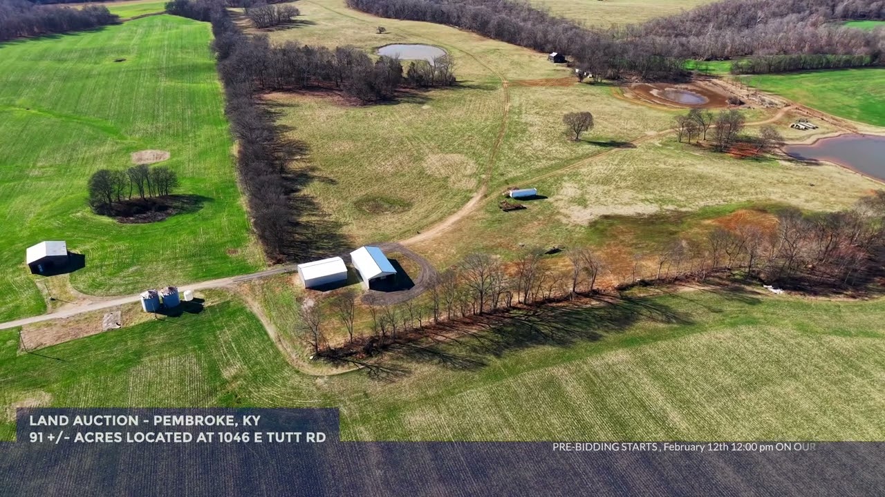 91 Acre Auction in Pembroke, KY
