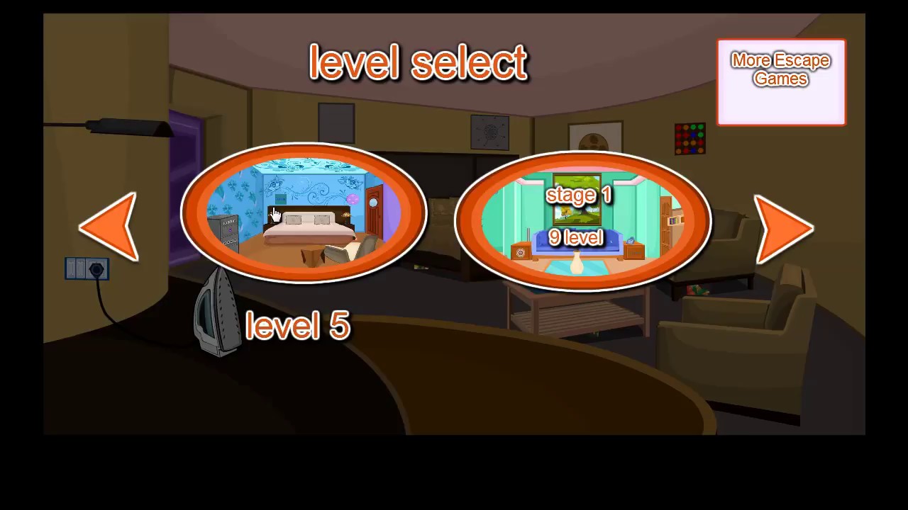 Escape Games-Puzzle Bedroom 4 Level 5 Walkthrough