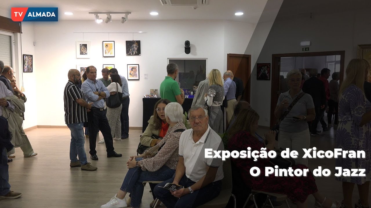 Exposição XicoFran - O Pintor do Jazz ⁴ᴷ