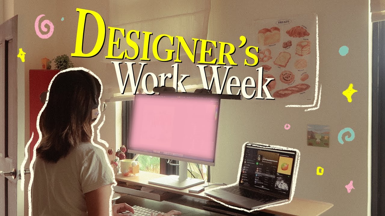 Designer's Work Week in a Life 💟 new hobbies, iphone 15 pro max, work life balance, seeing friends!