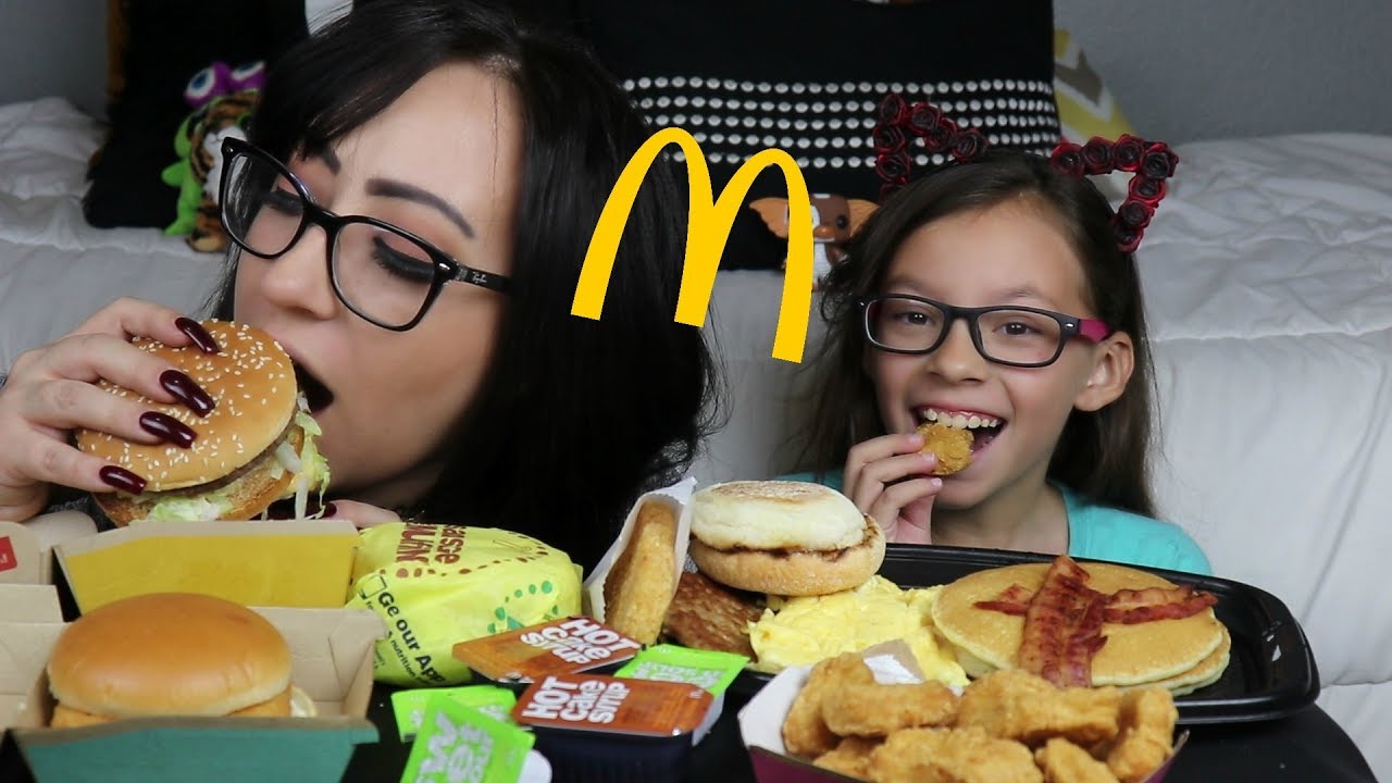 MCDONALDS BREAKFAST MUKBANG | EATING SHOW