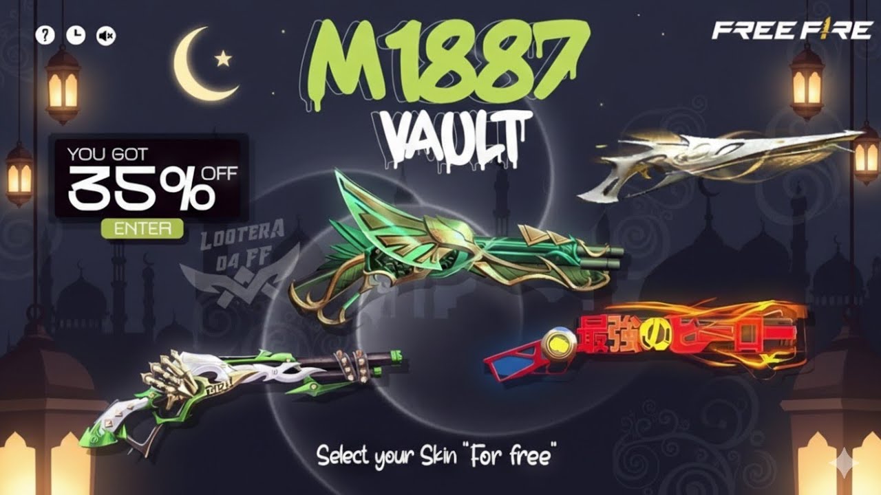 All M1887 Return Skin Confirm Date💥🤯| One Punch Man M1887 Return | Next Universal Ring |Ff New Event