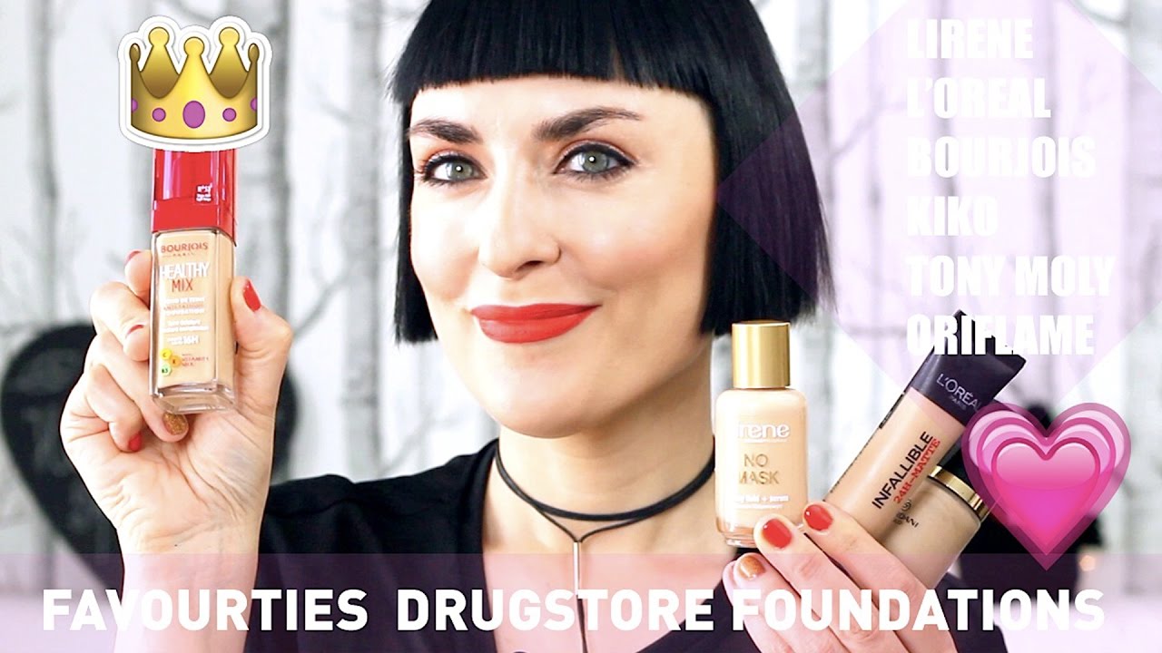 💄👍🏻MOJE WYBRANE PODKŁADY Z DROGERII/LIRENE, PROVOKE, BOURJOIS, L'OREAL, KIKO👌🏻