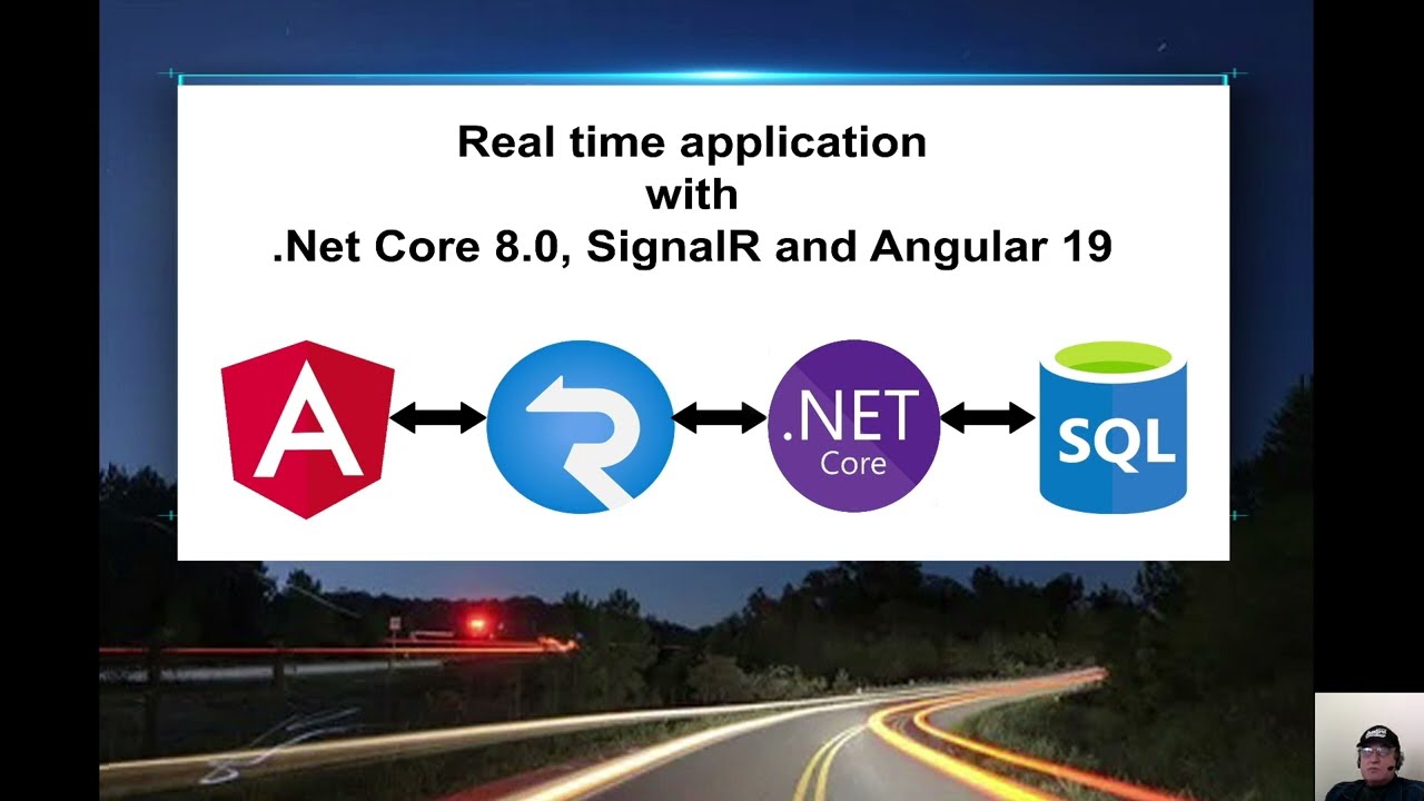 Real Time application with .NetCore SignalR and Angular 19