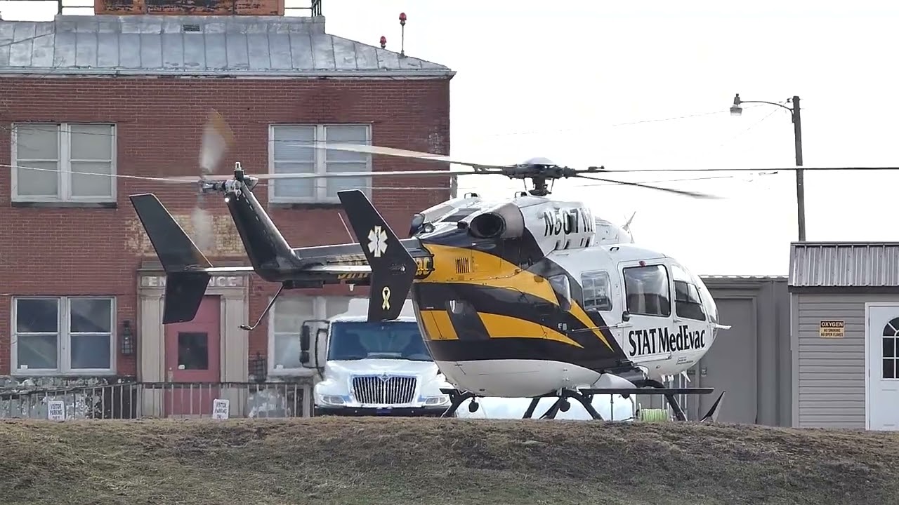 N507ME - STAT MedEvac 5 Landing