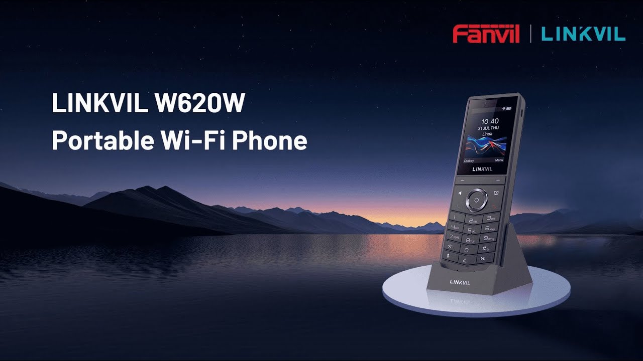 LINKVIL W620W Portable Wi-Fi Phone, Redefining Wireless Communication