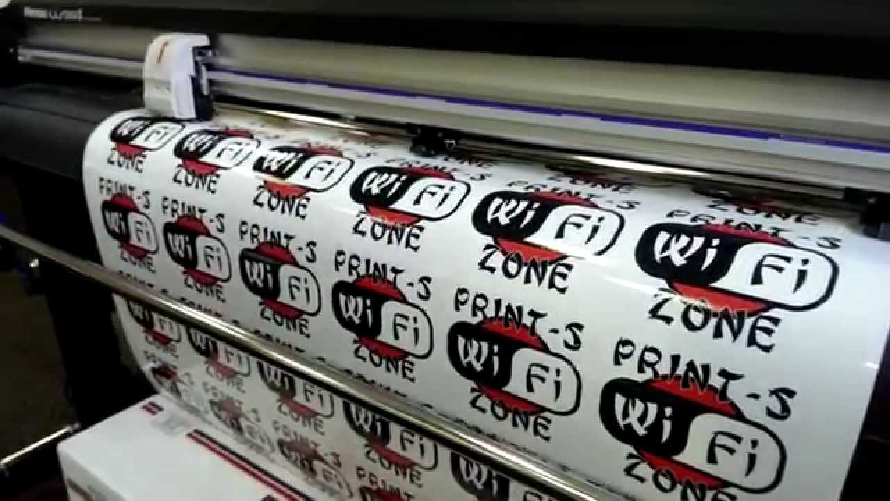 Печать наклеек на пленке недорого от Print-S - Киев
