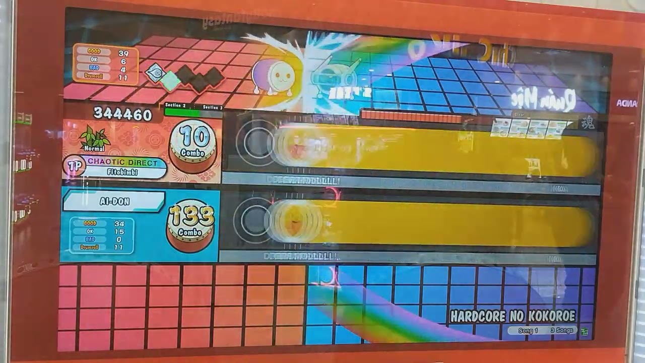 Taiko no Tatsujin(太鼓の達人)-HARDCOREノ心得 Normal(AI Battle)