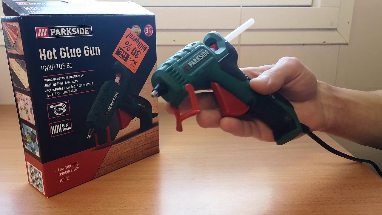 Pistolet do klejenia na gorąco PARKSIDE warto ?