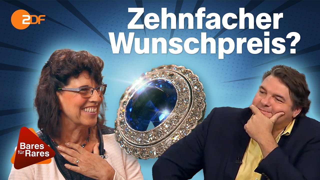 Edles Erbstück: Ring mit wunderschönem Saphir übersteigt jegliche Erwartungen | Bares für Rares