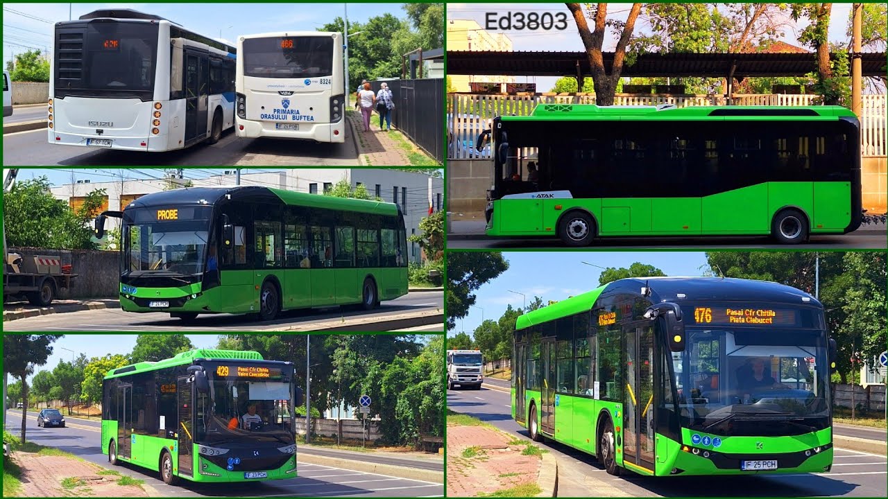 Chitila | De la autobuzele electrice noi Karsan la cele mai vechi | EcoTrans STCM