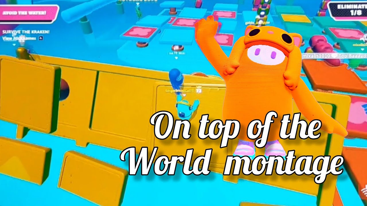 On top of the world, fall guys montage #fallguys #montage 