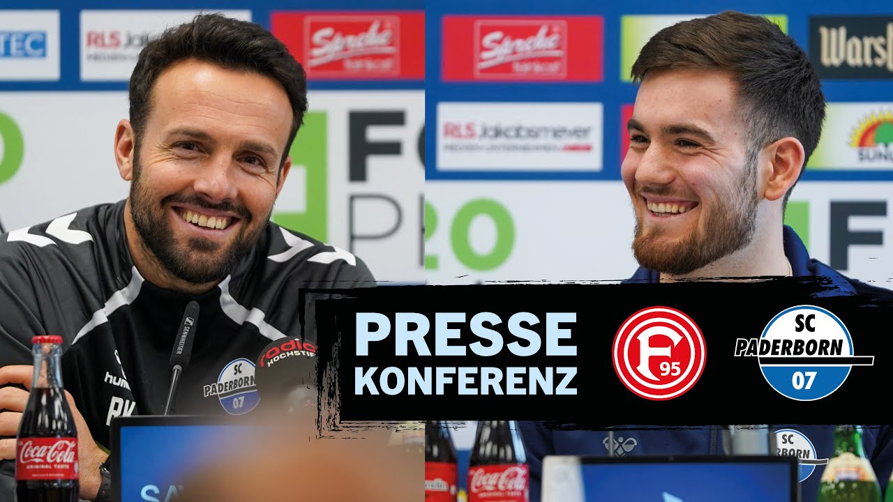 Pressekonferenz vor dem Auswärtsspiel bei Fortuna Düsseldorf